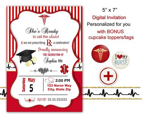 Nursing Pinning Ceremony Invitations - invitationthomas48