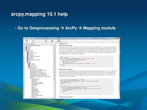 Image result for Arcpy Workflow Tutorial