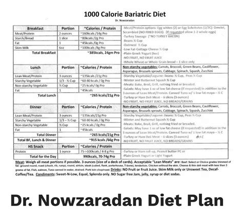Dr Nowzaradan Diet Plan 1200 Calories Printable - Holiday Printable ...