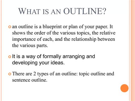 Image result for Outline Tutorial