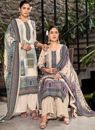 Buy Women Unstitched Indian and Pakistani Salwar Suits Materials – Stilento