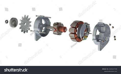 Image result for Alternator Exploded-View