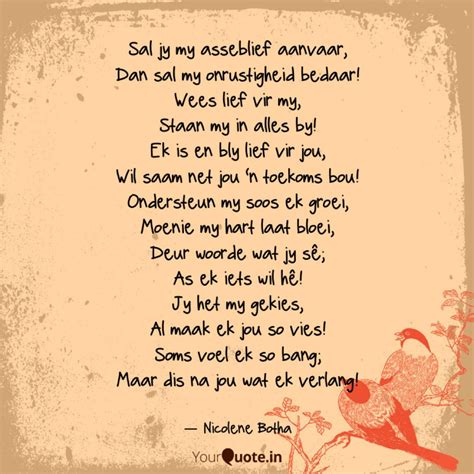 Sal jy my asseblief aanva... | Quotes & Writings by Nicolene Botha ...