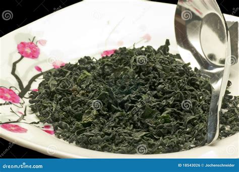 Wakame stock photo. Image of spice, roasted, iodine, food - 18543026