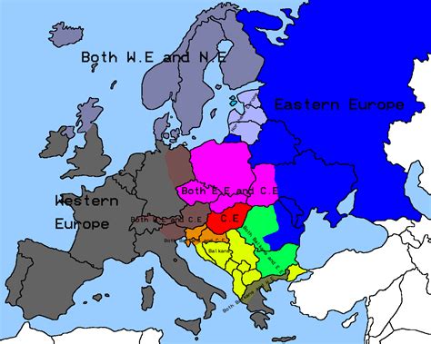 Regional Map of Europe 的图像结果