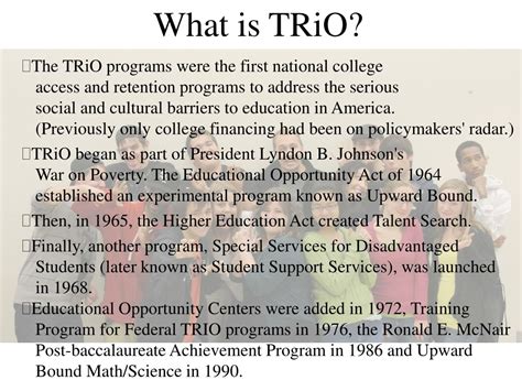 PPT - Student Support Services A Federal TRIO Program Purdue University ...