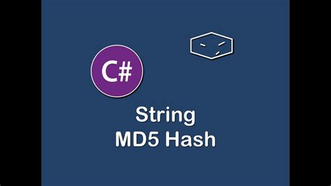 Image result for C# How to Script MD5