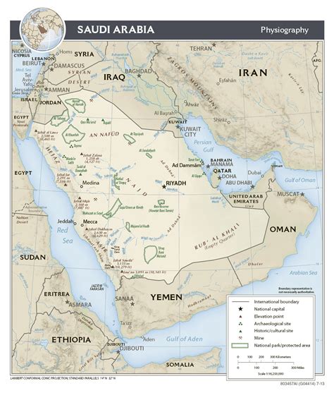 Maps of Saudi Arabia | Detailed map of Saudi Arabia in English | Tourist map of Saudi Arabia ...