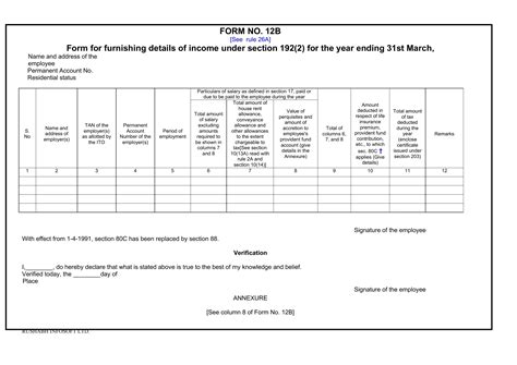 How to Fill Form 12B Sample 的图像结果