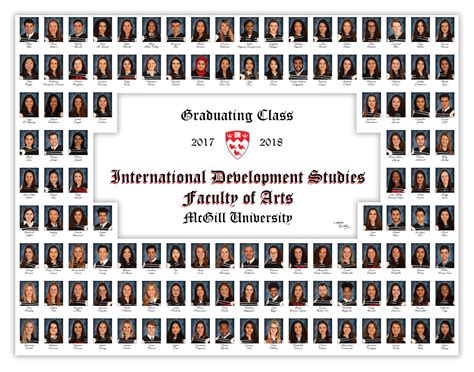 Graduation Class Mosaic 2017-2018 - Students' Society of McGill University