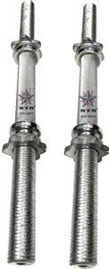 STS HEAVY DUMBBELL ROD 18 inch threaded WITH STAR LOCKS Adjustable ...