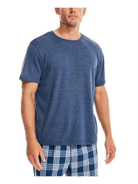 Nautica Mens Loungewear Crewneck Sleep Shirt - Walmart.com