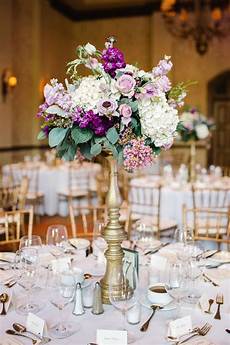 Weddings Flowers And Reception Ideas by Wedding Reception Centerpiece Of White Hydrangea Lavender Weddings Flowers And Reception Ideas