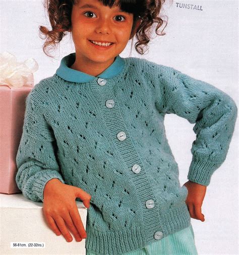 Free Knitting Pattern For Girls Cardigan Sweater at William Hoang blog