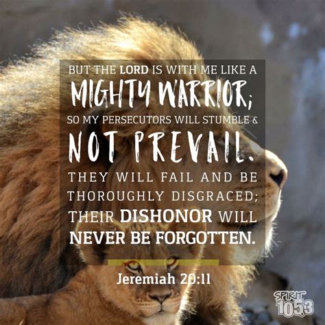 Pin by Wanda Baker on Faith ️ | Jeremiah 20 11, Spiritual words, Bible ...