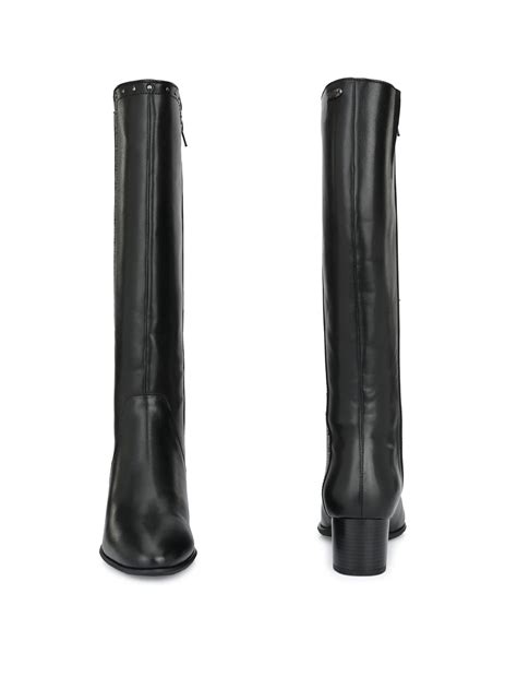 Helen Long Boot with Rivets – Delize