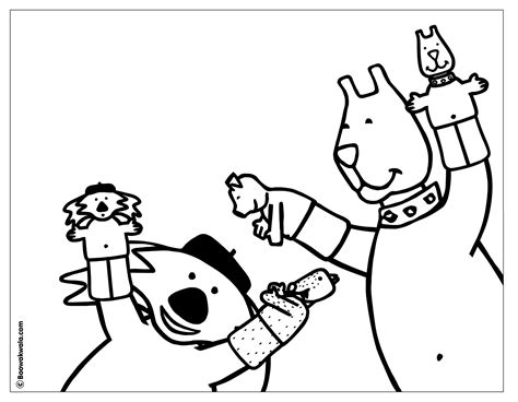 Image result for Puppet Coloring Pages