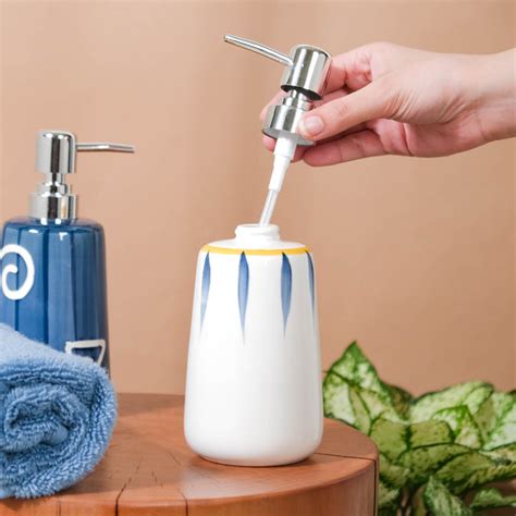 Nitori Hand Painted Ceramic Dispenser 450ml