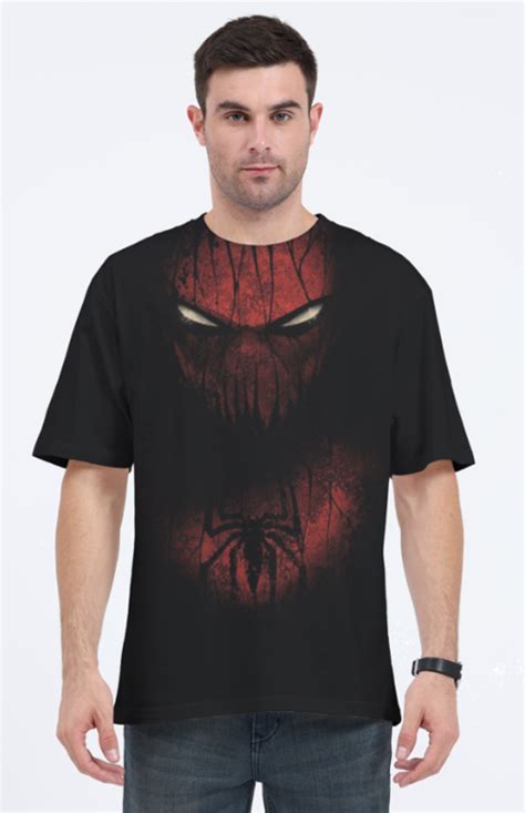 Oversized Unisex Gym Wear Spiderman T-shirt – Binge