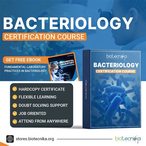 Bacteriology Certification Course — BioTecNika Store