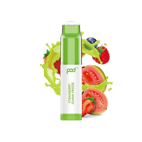 Pod Mesh Nano 1000 - Strawberry Guava Freeze | America's Vape Shop ...