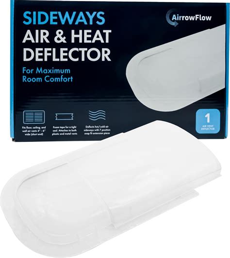 Amazon.com: AirrowFlow Sideways Floor Wall Air Vent Deflector for Under ...
