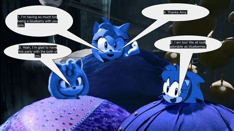 The Blueberry Amy Trio by inflationrules on DeviantArt