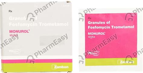 Monurol 3 GM Granules (3): Uses, Side Effects, Price & Dosage | PharmEasy