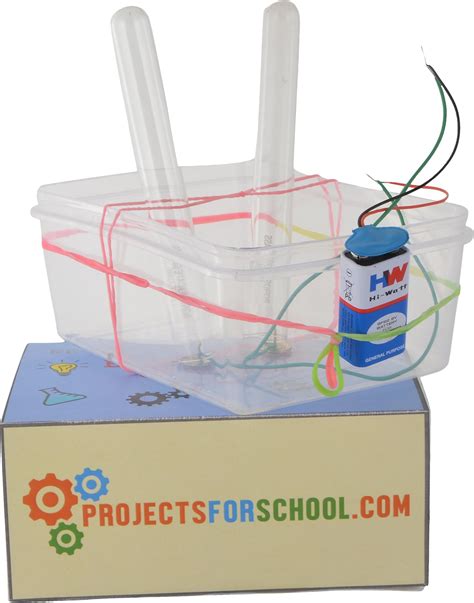 Buy ProjectsforSchool Electrolysis of Water School Science Project ...