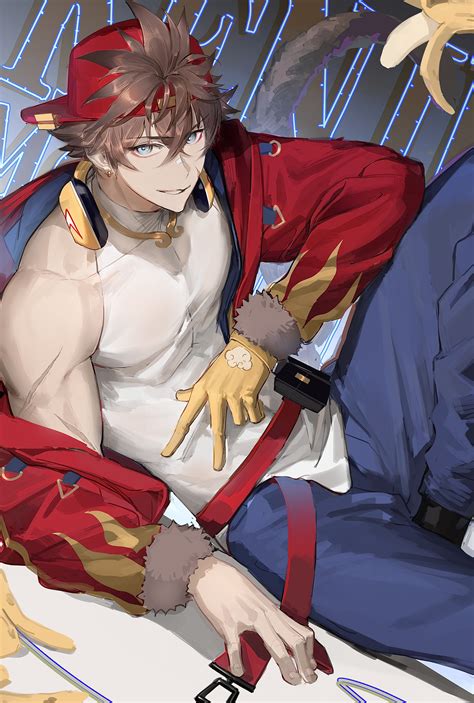 sun kenji (indie virtual youtuber) drawn by kami_off_record | Danbooru