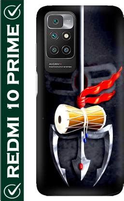 FULLYIDEA Back Cover for REDMI 10 Prime, Mahadev, Bolenath, God, Shiv ...