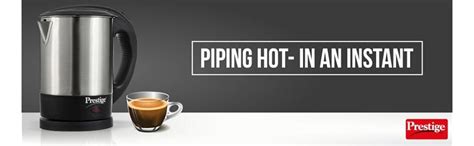 Prestige 1.0L PKSS Stainless Steel Electric Kettle |1350 Watts | Cool ...