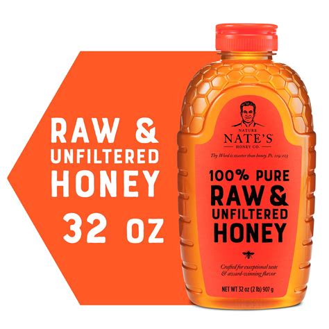 Nature Nate's Honey: 100% Pure, Raw and Unfiltered Honey - 32 fl oz ...