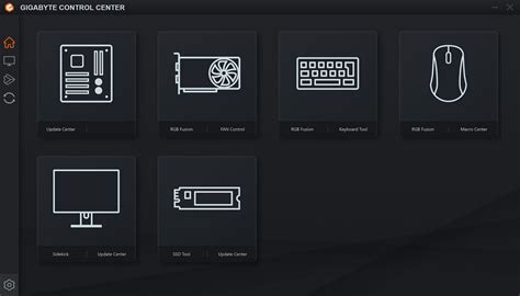 GIGABYTE CONTROL CENTER - GIGABYTE India