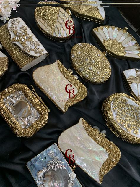 Luxe Mother of Pearl Clutches – colorsandbraids