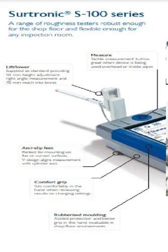 SPC Roughness - Taylor Hobson Surtronic S-100 Roughness Tester from Rajkot
