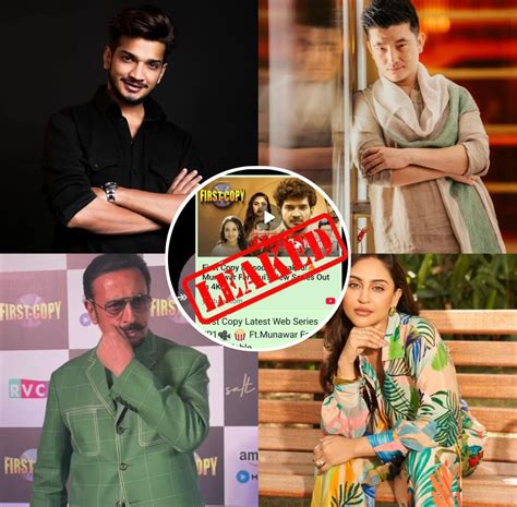 मुनव्वर फारूकी ने वेब सीरीज First Copy का कुछ यूं किया प्रमोशन, लिंक पर ...