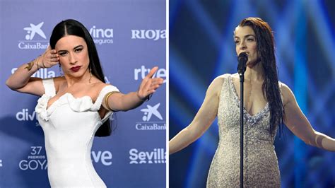 El homenaje de Blanca Paloma a Ruth Lorenzo llevando el vestido que iba ...