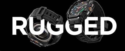 Spigen Rugged Armor Pro for Samsung Galaxy Watch Ultra 47mm Case with ...