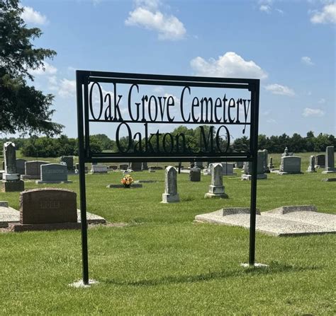 Oak Grove Cemetery, Oakton Missouri | Lamar MO