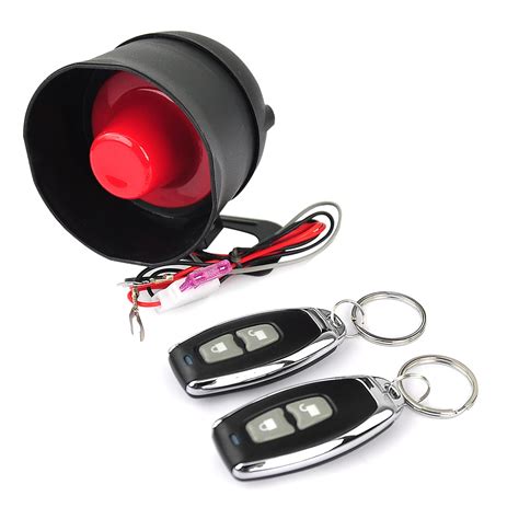 Snapklik.com : YOMTOVM 12V Car Alarm System, Anti-Theft Horn Siren