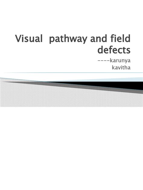 Image result for Visual Pathway Defects