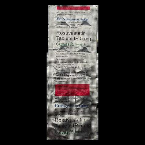 CREVAST 5MG TABLET 10'S Price, Uses, Side Effects & Substitutes | Medkart