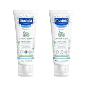 Buy Mustela Hydra Bebe Facial Cream With Vitamin E - Combo Pack - 80ml ...