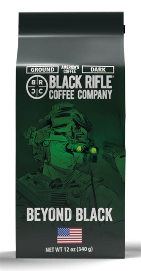 Black Rifle Coffee Company Beyond Black, Dark Roast, Ground Coffee ...