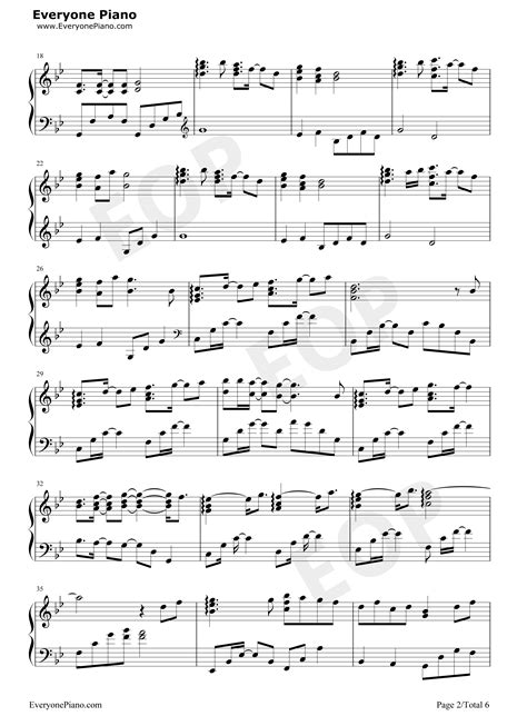 梦的点滴-夢のしずく-松隆子五线谱预览2-钢琴谱文件（五线谱、双手简谱、数字谱、Midi、PDF）免费下载