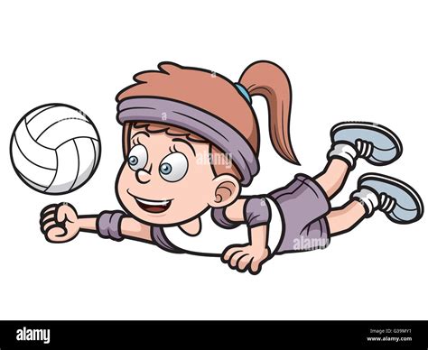 Volleyball Cartoon 的图像结果