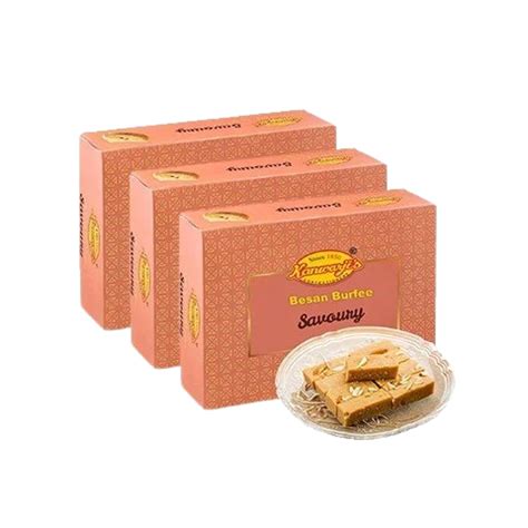 Buy online Besan Burfee Combo Authentic Indian Sweet