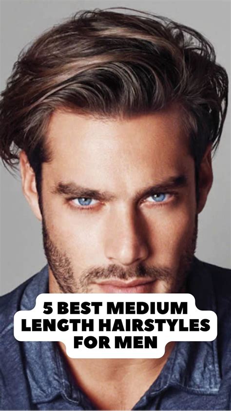 5 Best Medium Length Hairstyles For Men – LIFESTYLE BY PS