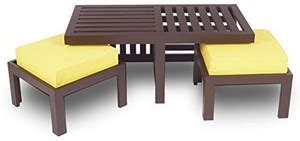 Suncrown Furniture Sheesham Wood Solid Wood Coffee Table Price in India ...